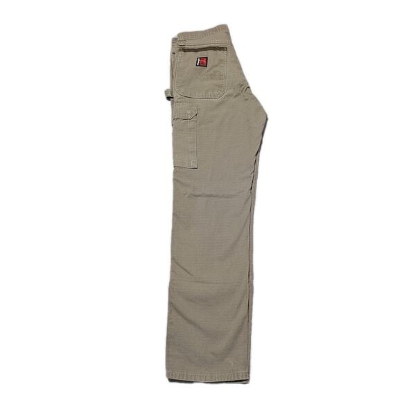 Wrangler RIGGS Workwear Ranger Pants 103W060BR Brown 31x34 Ripstop Cargo Utility - Picture 3 of 11